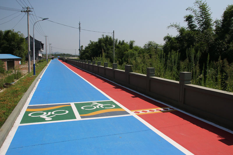 温州市某县沿江绿道